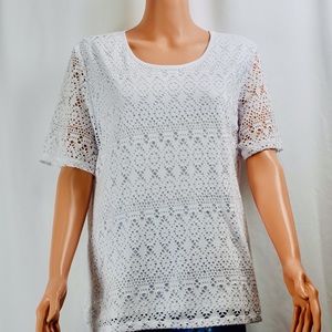 Allison Daley round neck summer top
